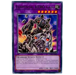YUGIOH Elemental HERO Gaia BLC1-EN154 Common Card 1st Edition NM - Image 1