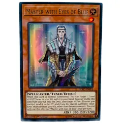 YUGIOH Master with Eyes of Blue LCKC-EN014 Ultra Rare Card 1st Edition NM - Image 1