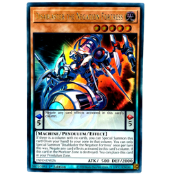 YUGIOH Disablaster the Negation Fortress INFO-EN026 Ultra Rare Card NM - Image 1