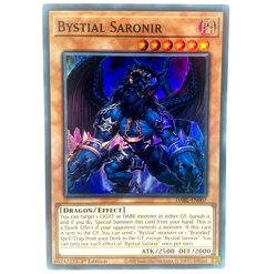 YUGIOH Bystial Saronir DABL-EN007 Super Rare Card 1st Edition NM - Image 1