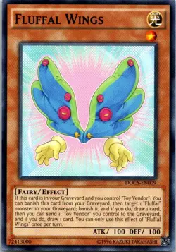 Fluffal Wings DOCS-EN009 Yu-Gi-Oh! Card Light Play Unlimited - Image 1