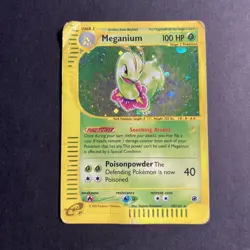Meganium - 18/165 - Pokemon Expedition Holo Rare Card DMG - Image 1