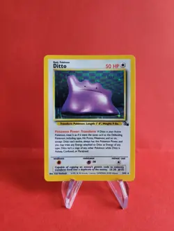 Pokemon Karte/card - Ditto 3/62 - Fossil Holo - Near Mint - Image 1