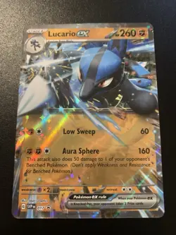 Lucario ex 017 Sv: Scarlet & Violet Promo Cards Holo - Image 1