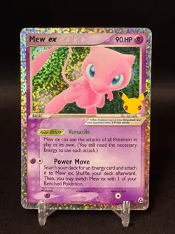 Pokemon Mew EX Celebrations 25th Anniversary Card 88/92 - NM/MINT - Image 1