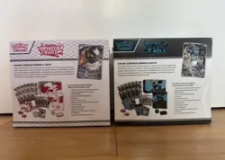 Pokemon TCG Black Bolt & White Flare Pokemon Center ETB, IN HAND - Image 2