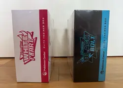 Pokemon TCG Black Bolt & White Flare Pokemon Center ETB, IN HAND - Image 5