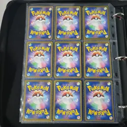 Pokemon Vintage WoTC Mixed Lot of Cards Holos Binder Pages Ampharos Latios Luxio - Image 4
