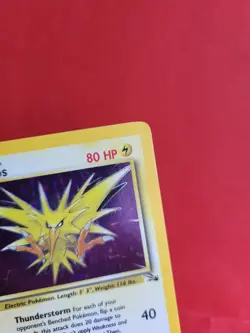 Pokemon Karte/card - Zapdos 15/62 - Fossil Holo - VG-Excellent - Image 3
