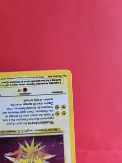 Pokemon Karte/card - Zapdos 15/62 - Fossil Holo - VG-Excellent - Image 5