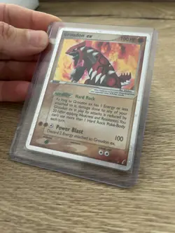 Pokemon Groudon Ex HOLO 93/100 - Ultra - Crystal Guardians- EN - Image 1