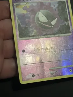 Gastly 82/130 Diamond and Pearl Reverse Holo 2007 DP era Pokemon Card - Image 3