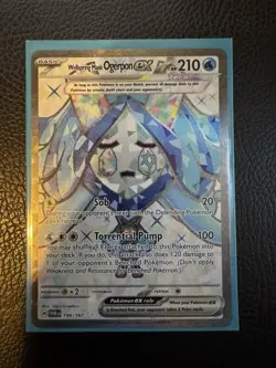 Pokemon TCG Wellspring Mask Ogerpon Ex 194/167 Twilight Masquerade NM - Image 1