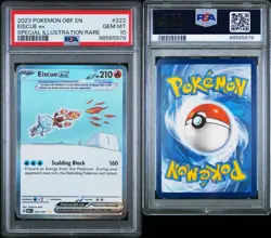 Eiscue EX Sir 222/197 Obsidian Flames - PSA 10 - Pokemon - Image 3