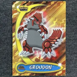 Pokemon Topps Advanced Challenge 2004 - Rayquaza #54 & Groudon #33 Kyogre #37 - Image 4