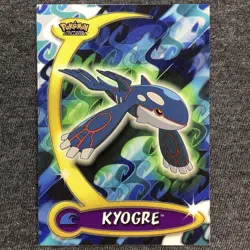 Pokemon Topps Advanced Challenge 2004 - Rayquaza #54 & Groudon #33 Kyogre #37 - Image 5