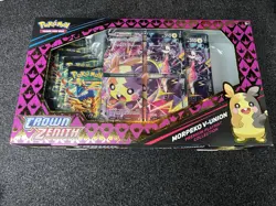 Pokemon TCG Crown Zenith Morpeko V-Union Playmat Premium Collection Fast Ship - Image 2