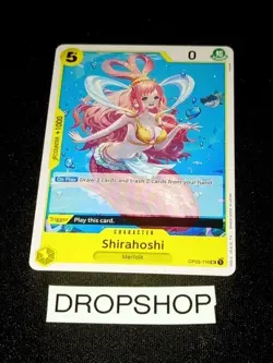 CARTE ONE PIECE ANGLAISE OP03-116 SHIRAHOSHI MINT OP03 ENGLISH CARD - Image 1
