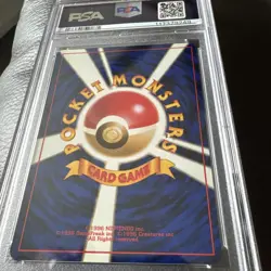 1998 Japanese Gym Pokemon Card Misty's Tears PSA 8 - Image 2