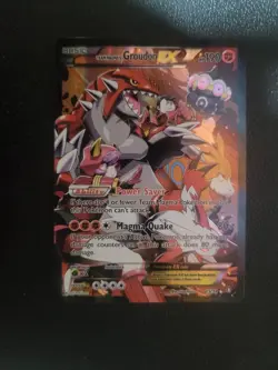 Pokemon TCG Team Magma's Groudon EX Double Crisis Holo Card 15/34 NM/M Condition - Image 1
