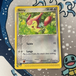 Skitty 71/109 Non Holo EX Ruby & Sapphire Pokemon Card 2003 NM - Image 1