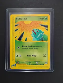 Bulbasaur 95/165 Expedition Non-Holo NM Vintage Pokemon Card 2002 - Image 3
