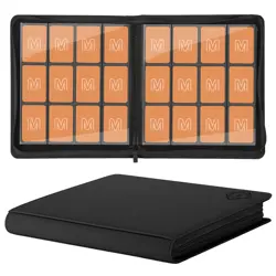Premium 12 Pocket Card Binder for 720 Cards | Sturdy PU Zipper Album - Image 1