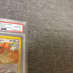 PSA 10 Pokemon e Card Dragonite Holo Expedition 1st Edition 126/128 Japanese - Image 5