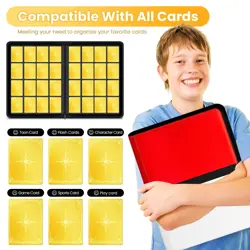 Trading Card Binder 1024 Pockets | 16 Pocket Zip Binder for Sports & Game Cards - Image 5