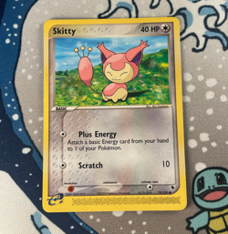 Skitty 70/109 Non Holo EX Ruby & Sapphire Pokemon Card 2003 NM - Image 1