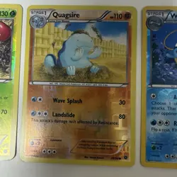 Pokemon Card Lot of 3 Rev Holo Vileplume 50/98 Quagsire 19/124 Whiscash 40/168 - Image 3