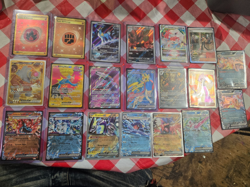 pokemon card lot 20 cards fullart ex n more - Image 1