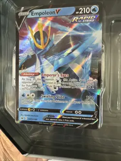 Sword & Shield: Battle Styles V Strikers Tin W/ Empoleon Hologram Card Only - Image 2