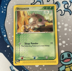 Shroomish 69/109 Non Holo EX Ruby & Sapphire Pokemon Card 2003 NM - Image 1
