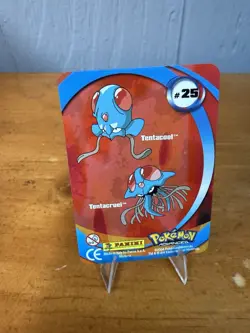 2004 POKEMON ADVANCED TENTACOOL/TENTACRUEL ACTION CARD LENTICULAR • Near Mint - Image 3