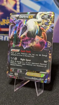 Darkrai EX 88/113 Legendary Treasures Holo Ultra Rare NM Pokemon Card 2013 - Image 3
