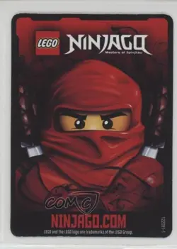 2011 Lego Ninjago - Masters of Spinjitzu Trading Card Game Sensei Wu #*1 - Image 2
