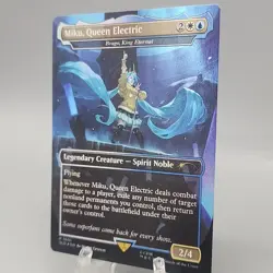 MTG Miku, Queen Electric Brago King Eternal FOIL Secret Lair 1601 NM - Image 2