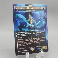 MTG Miku, Queen Electric Brago King Eternal FOIL Secret Lair 1601 NM - Image 3