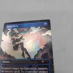 Swan Song 1591 Rainbow Foil Secret Lair Drop Foil MTG Magic the Gathering - Image 4