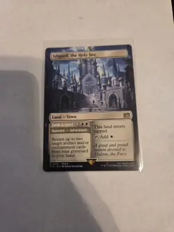 Ishgard The Holy See (Borderless) Final Fantasy MTG Land Town #310 NM Regular - Image 1