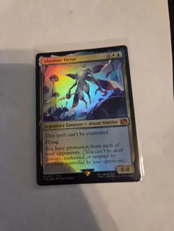Absolute Virtue Foil Final Fantasy Magic MTG Card Near Mint Condition #212 - Image 1