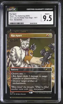 RIP APART Secret Lair Non-Foil Rare CGC 9.5 MTG [Nostalgium] - Image 1