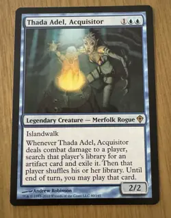 MTG Thada Adel, Acquisitor Worldwake Regular NM - Image 1