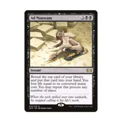 WOTC MtG Double Masters Ad Nauseam (R) NM - Image 1