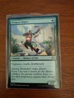 x4 Dragon Sniper TDM Tarkir Dragonstorm MTG 139 UNCOMMON M/NM 4x - Image 1