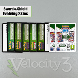 9 Pokemon TCG Online Codes - Sword & Shield Evolving Skies (9x) Digital Delivery - Image 1