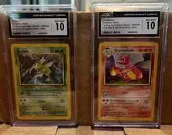 Pokemon CGC Graded 2023 Scyther & Charmeleon Slabs (package) - Image 1