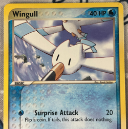 Wingull 77/109 Non Holo EX Ruby & Sapphire Pokemon Card 2003 NM - Image 2