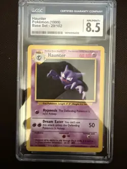 2 Pokemon Vintage Graded Slabs 1999, 2000 Bellsprout And Haunter - Image 2